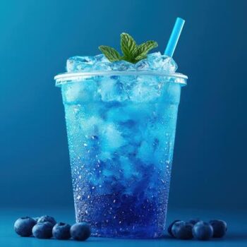 blue berry soda